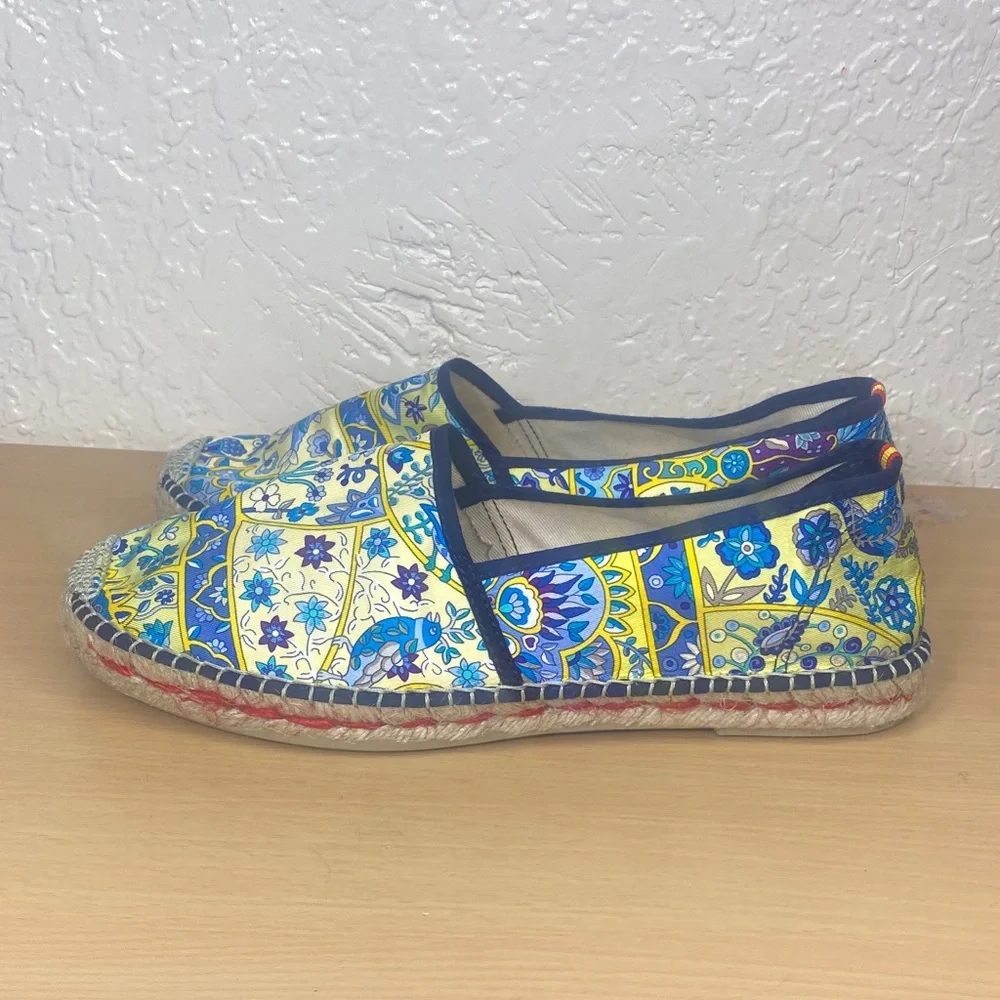 Vibrant Patterned Espadrille Slip-Ons - Picture 4 of 11